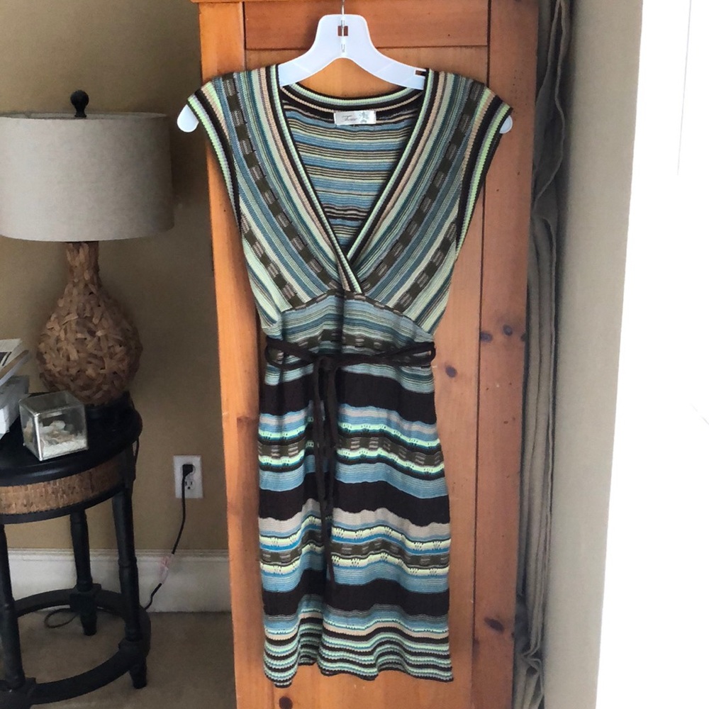 Light Sleeveless Anthropologie Sweater Dress